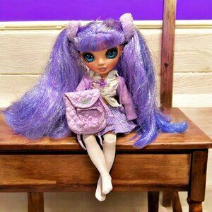 Rainbow High Junior JR Violet Willow Fashion Doll Series 1 Purple Tween 9 Inch